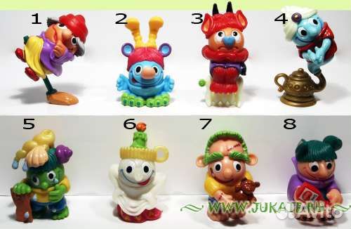 Киндер сюрприз, разные серии