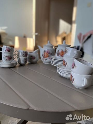 Чайный сервиз из форфора