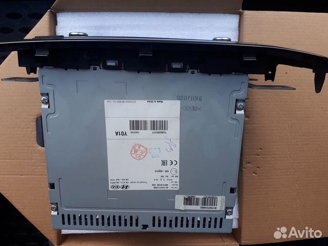 Магнитола штатная кио рио 3 рестайлинг 2017г