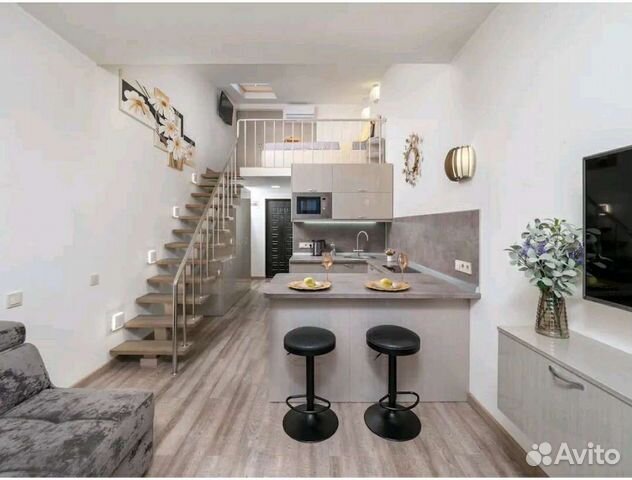 

Квартира-студия, 36 м², 2 кровати