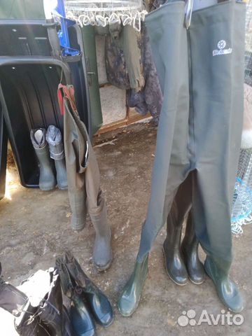 Сапоги рыбацкие болотные и забродные