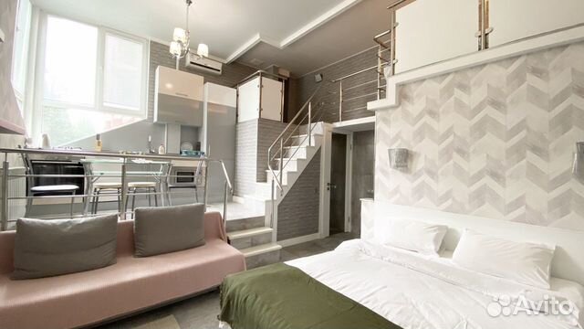 

Квартира-студия в апарт-отеле, 35 м², 3 кровати