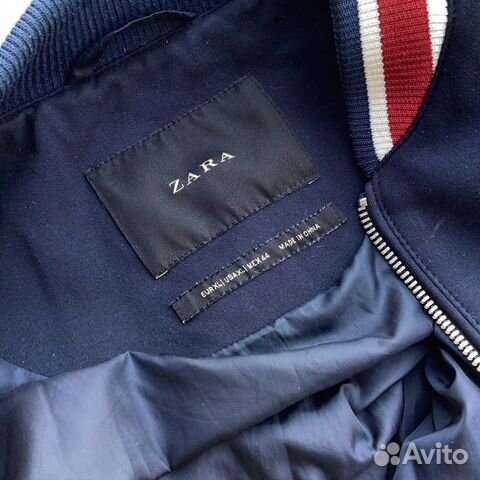 Бомбер zara