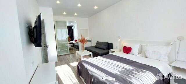 

1-к. квартира, 40 м², 2 кровати