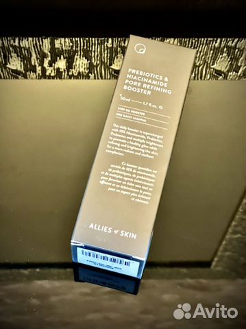 Allies of skin probiotics niacinamide pore booster