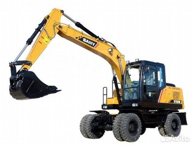 Колёсный экскаватор Sany SY155W, 2023