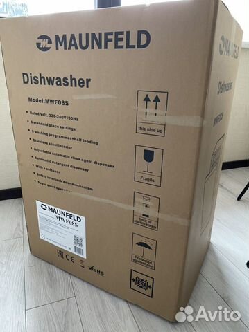 Посудомоечная машина Maunfeld mwf08s