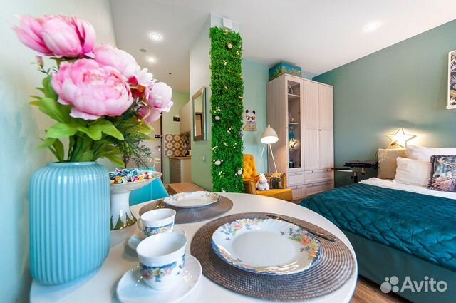 

Квартира-студия, 23 м², 1 кровать
