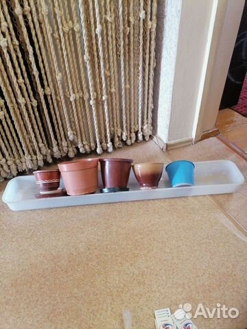 Горшки цветочные14 шт