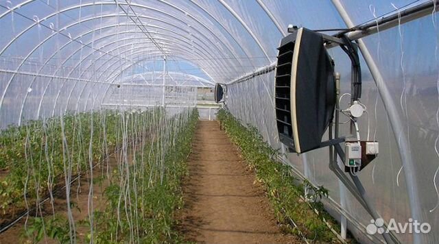 Обогрев теплицы с помощью тепловентилятора