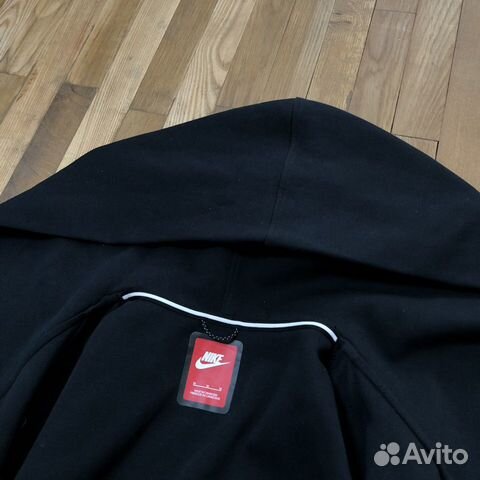 Чёрный жилет с капюшоном Nike M оригинал