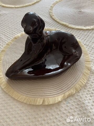 Пепельница собака керамика СССР