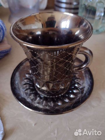 Сервиз советский, стекло