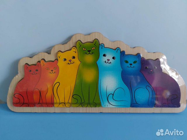 Деревянные и мягкие пазлы новые в упаковке