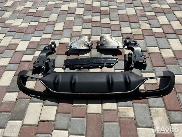 Диффузор с насадками б/у Mercedes C class w205