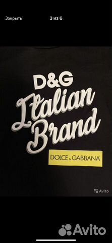 Dolce gabbana футболка