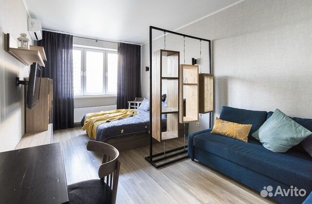 

1-к. квартира, 43 м², 2 кровати
