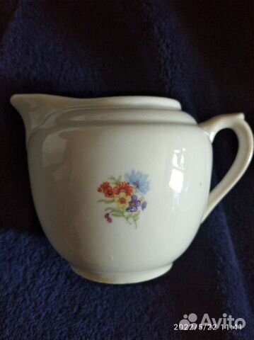 Молочник сливочник Вербилки, посуда СССР