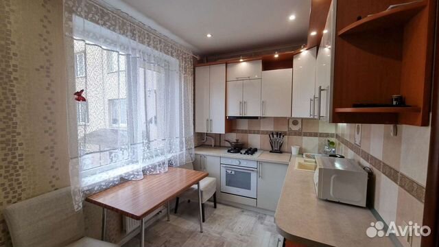 

1-к. квартира, 37 м², 2 кровати