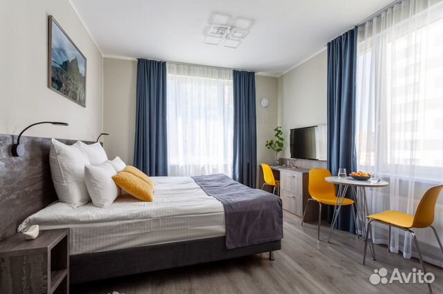 

Квартира-студия, 26 м², 2 кровати