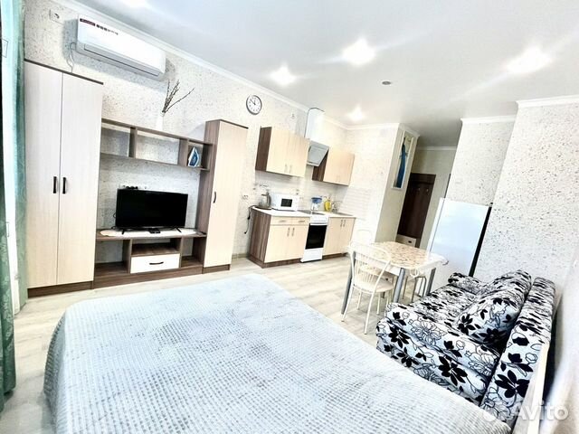 

Квартира-студия, 28 м², 2 кровати