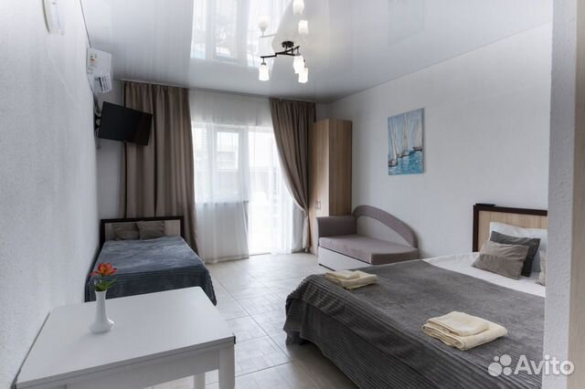 

Квартира-студия, 33 м², 3 кровати