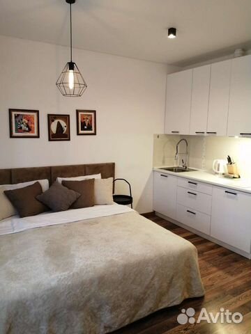 

Квартира-студия, 26 м², 2 кровати