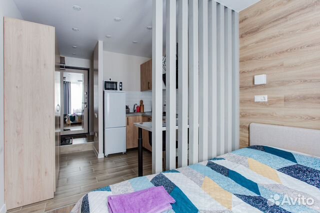 

Квартира-студия, 15 м², 1 кровать