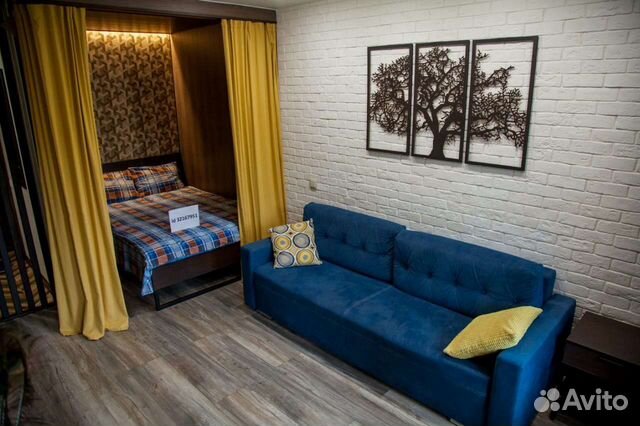 

Квартира-студия, 30 м², 2 кровати