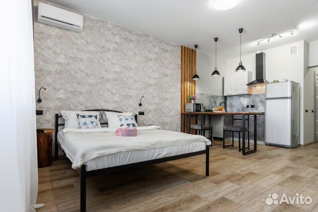 

Квартира-студия, 39 м², 2 кровати