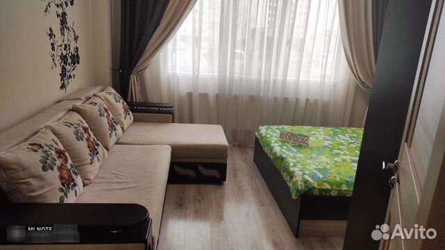 

1-к. квартира, 38 м², 3 кровати