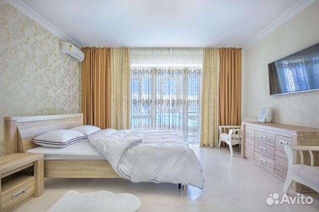 

1-к. квартира, 44 м², 2 кровати
