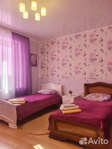 

1-к. квартира, 38 м², 2 кровати