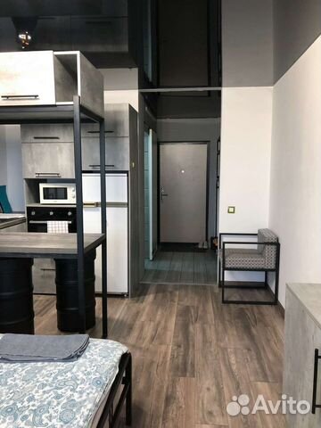 

Квартира-студия, 27 м², 1 кровать