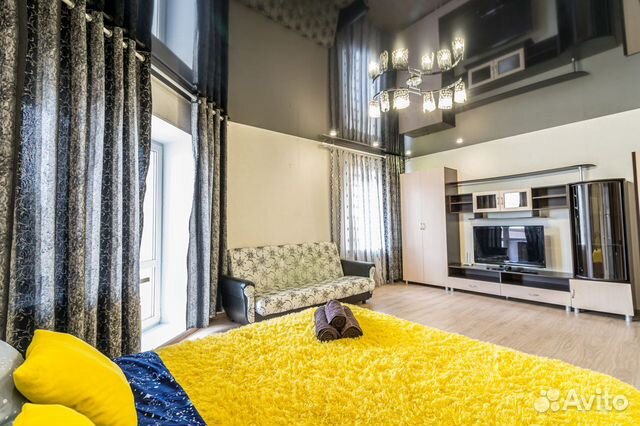

1-к. квартира, 50 м², 2 кровати