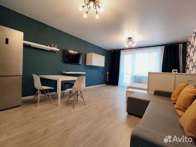 

Квартира-студия, 40 м², 2 кровати