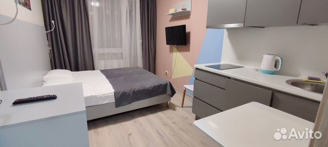 

Квартира-студия в апарт-отеле, 18 м², 1 кровать
