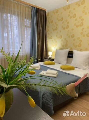 

1-к. квартира, 38 м², 2 кровати