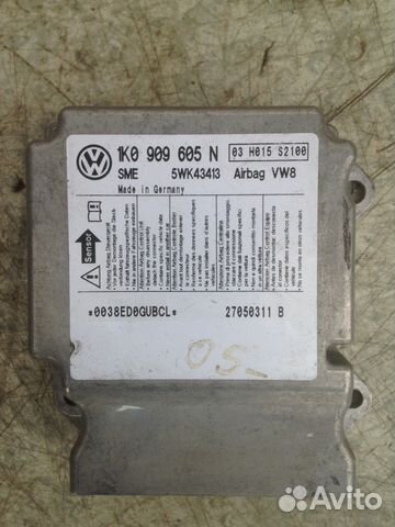 Блок SRS Skoda Oktavia, 1K0909605N