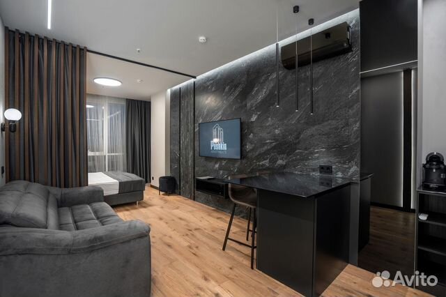 

Квартира-студия, 34 м², 2 кровати