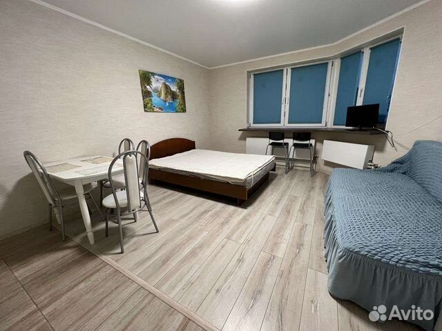 

Квартира-студия, 29 м², 2 кровати