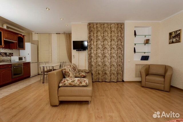 

Квартира-студия, 50 м², 2 кровати