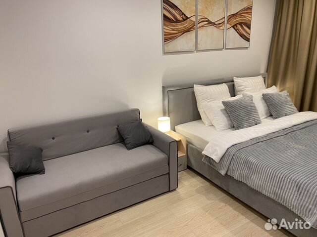 

Квартира-студия, 26 м², 2 кровати