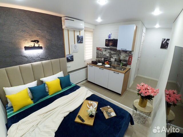 

Квартира-студия, 18 м², 1 кровать
