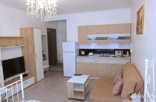 

Квартира-студия, 21 м², 2 кровати