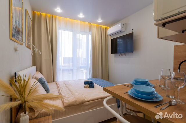 

Квартира-студия, 17 м², 1 кровать
