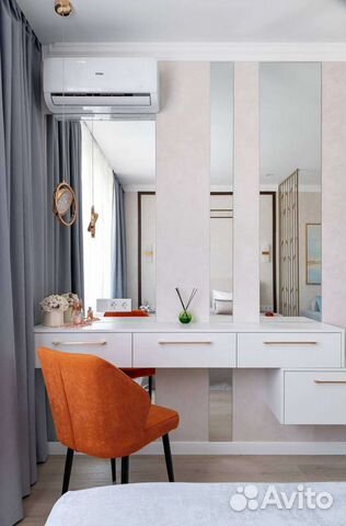 

1-к. квартира, 45 м², 2 кровати