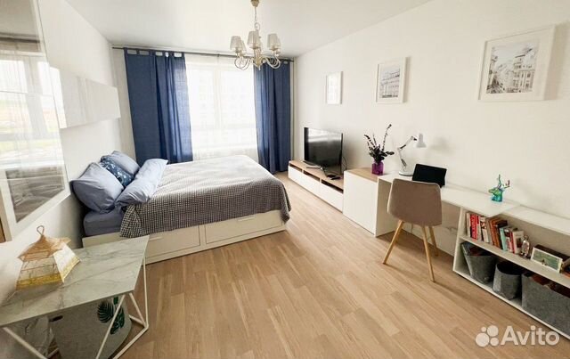 

1-к. квартира, 40 м², 3 кровати