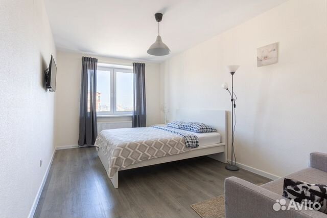 

1-к. квартира, 41 м², 1 кровать