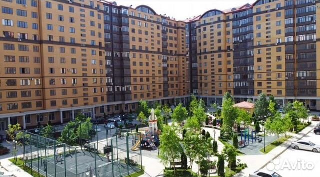 

1-к. квартира, 52 м², 2 кровати
